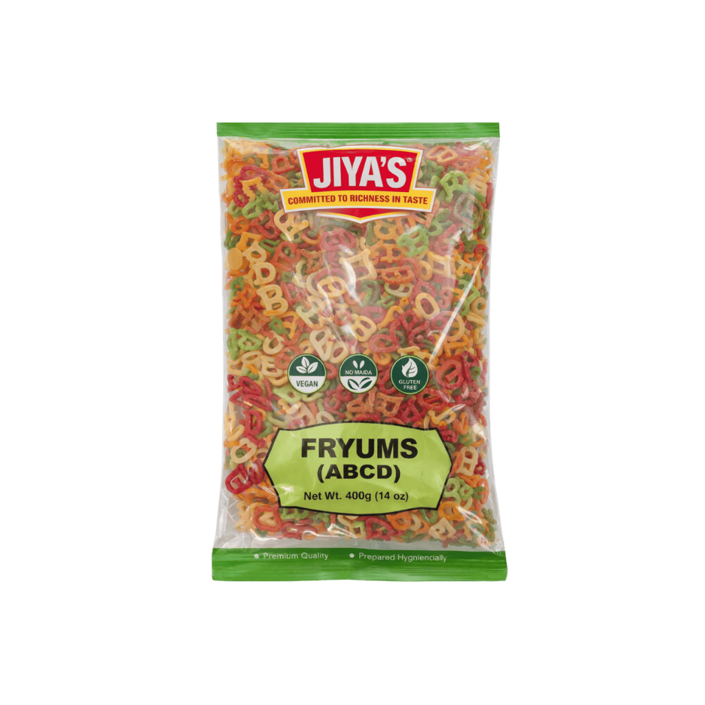 Jiya's Fryums ABCD 400 g buy online USA - 1